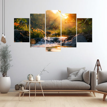 Large Landscape Canvas Painting